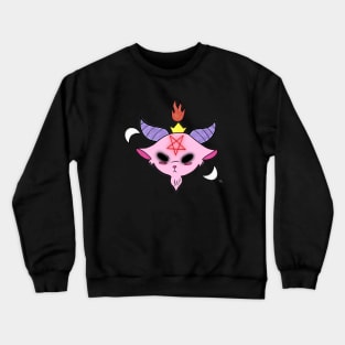 Kawaii Baphomet Crewneck Sweatshirt